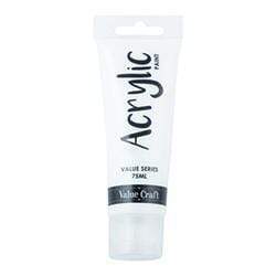 AussieSuperStore Art & Craft Essentials White Acrylic Paint 75ml (20 different colours) Acrylic Paint 75ml (20 different colours) | Acrylic Paint Set 9331468048282 VCAP01